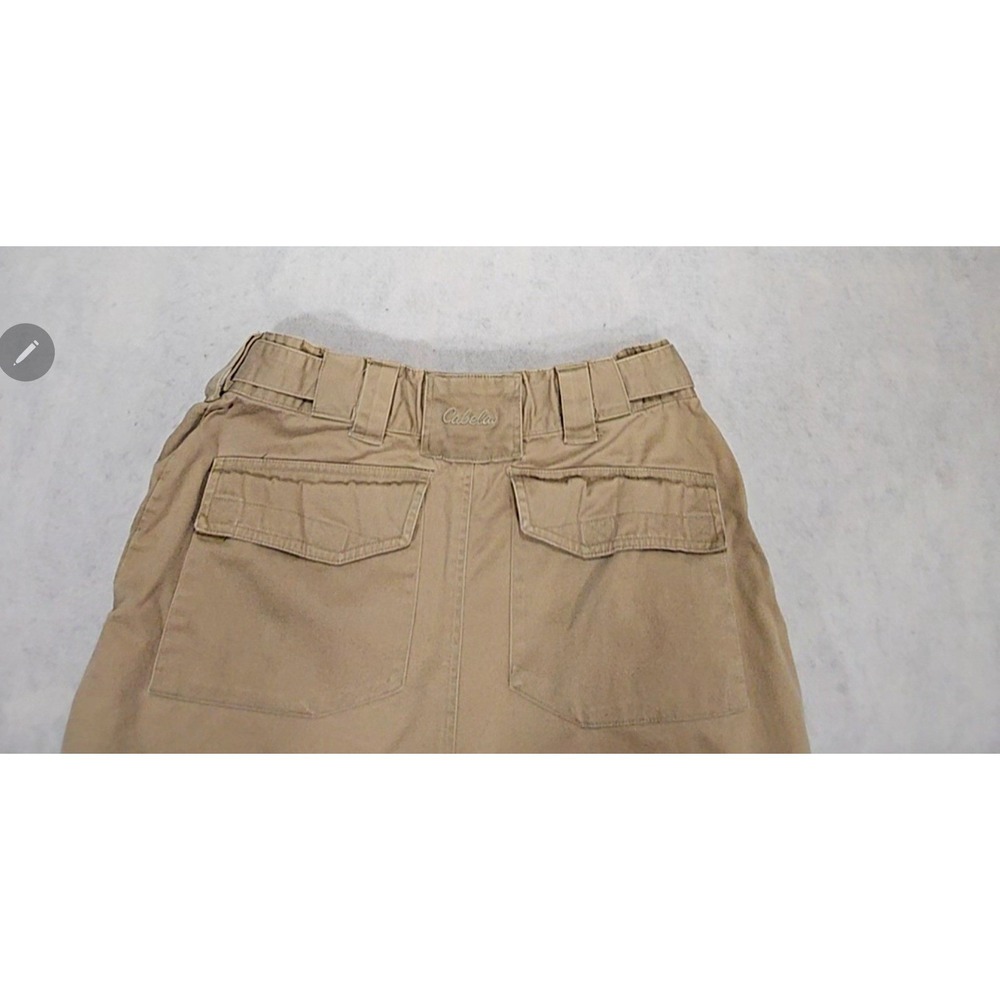 Cabelas Cargo Pants Mens 32X29 30 Tactical Utility Khaki Beige Relaxed Straight - Picture 7 of 12
